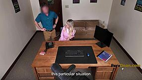 Popular Girl Now a Milf Faces the Dork Who Became the Pervy Principal