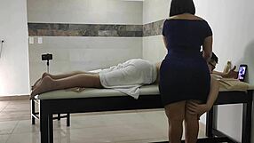 Intense Emotions During Hot Massage With Big Ass Latina Brunette