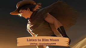 A real home video captures loud moaning from a couple's intimate moment