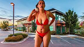 Agarabas and Olpr Strip and Masturbate in Parking Lot