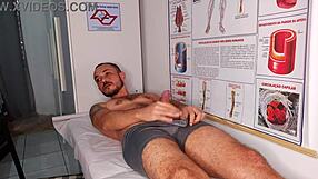 erection in front nurse