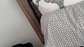 big jiggly black booty milf chats about her day