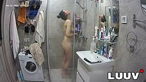 Luuv Girl Alice Showering!