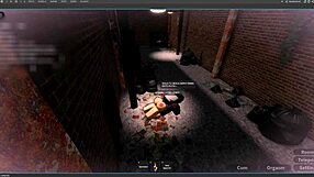 Black guy fucks me in alley, fills tits with cum