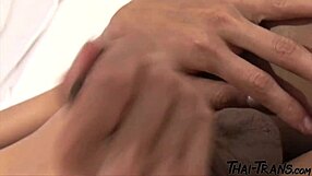 I am an Asian ladyboy from Pattaya, and I am masturbating in this video
