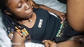 Ebony Ass Shakes in Morning Domination