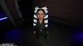 Ahsoka Blows And Rides Anakin's Huge Cock In Cosplay Parody Pt 3