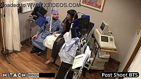 Doctor Eliza Shields forces hitachi orgasms on patient in Tampa