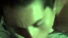 Shadow blowjob leads to wild anal sex with big tits girlfriend