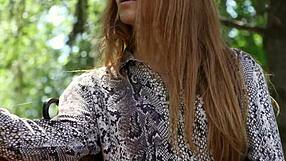 Gorgeous student rushes home for tight pussy fuck with big dick.