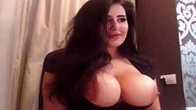 in this story, a katrina kaif look alike shakes her beautiful big tits