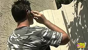 Photographer Surprises Two Lesbian Ladies Fucking In Backyard!