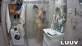 Luuv Girl Alice Showering!