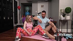 is stepmom's pretzel pose making you horny with face sitting?