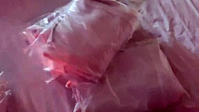 married blonde explores backstage with camera off