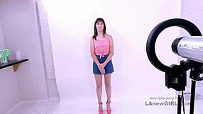 cute aspiring model gets fucked at a modeling audition