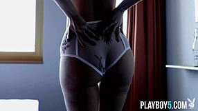 incredible milf model exposes body for playboy