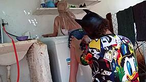 hot wife cheats with sex toy outdoors