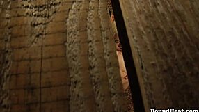 Voyeur Lesbian Slave Watching Mistress Masturbating and Orgasming