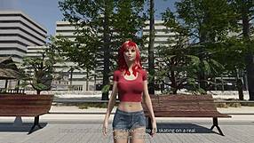 lets play carolines fantasies part 1 skating on the beach