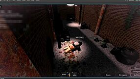 Black guy fucks me in alley, fills tits with cum