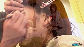 Pixie Teen 18+ Shows Juicy Twat in Casting Interview with Masturbation and Orgasm