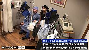 Doctor Eliza Shields forces hitachi orgasms on patient in Tampa