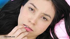 wanna see this asian teen model's sexy body on display?