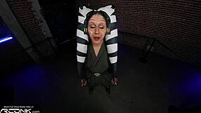 Ahsoka Blows And Rides Anakin's Huge Cock In Cosplay Parody Pt 3