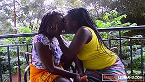 Amateur bbw black lesbians suck and rub clits to wet orgasm