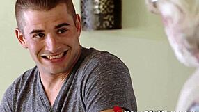 stepson visits his blonde stepmom katie morgan for a chat