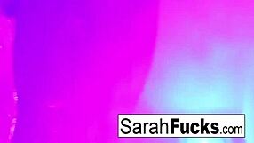 Wet tattooed milf indulges in artistic solo play