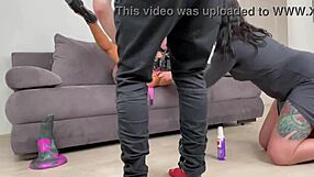 Monika Fox Exclaims As She Takes Huge Toys In Anal Fisting!