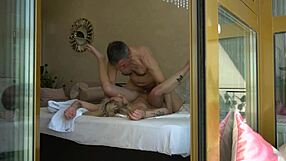older man fucks his stepdaughter with blowjob doggystyle missionary and riding in taboo homemade scene