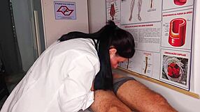 erection in front nurse