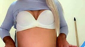 Rica Transexual With Small Tits Stroking