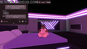 Blonde girl cheated on bf with a black dick in roblox