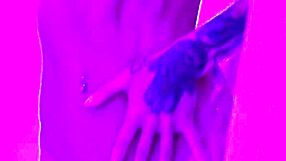 Wet tattooed milf indulges in artistic solo play