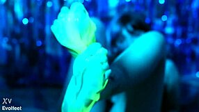 Cutie Piie and Nath Engage in Messy Slime Foot Play