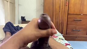 My STEPMOM JERKED ME OFF BEFORE SCHOOL with her big cock skills