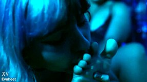 Cutie Piie and Nath Engage in Messy Slime Foot Play