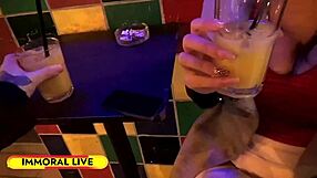 Cum Hungry Ayda Swinger Lures Stepfather's Pals into Fucking Her