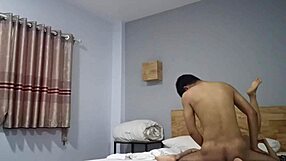 friend's wife pussy is so good, i like hard fuck