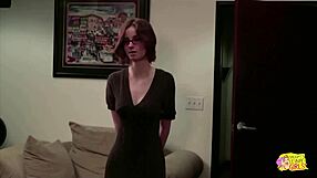 Bossy Redhead Butch Intimidates Seductive Brunette Secretary