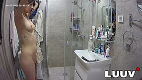 Luuv Girl Alice Showering!