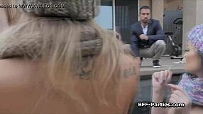 Double booked house leads to wild foursome