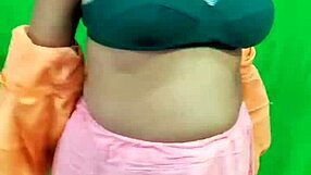 i secretly filmed my indian bhabhi changing her saree