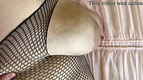 pov big boobed milf wife gets pregnant from huge creampie in pussy