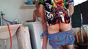 hot wife cheats with sex toy outdoors