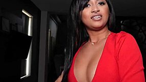 latina big ass teen enjoyed rough doggystyle after hot posing